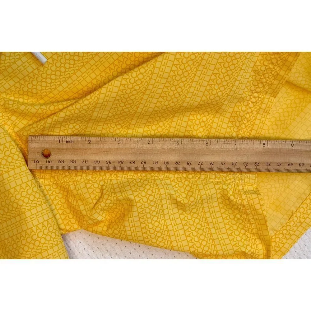 Lacoste Netted Yellow Men’s Board Swim Trunks Large - Picture 10 of 10